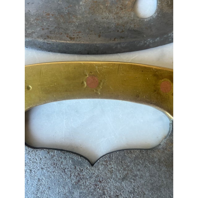 19th Century Iron and Brass Chopper With Cutout Design For Sale In San Francisco - Image 6 of 10
