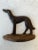 Art Deco Vintage 1929 Art Deco Cast Iron Bookends, Russian Wolfhound - Corp - a Pair For Sale - Image 3 of 11