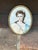 Antique Miniature Portrait Painting of Young Maiden signed Garnier For Sale - Image 9 of 9