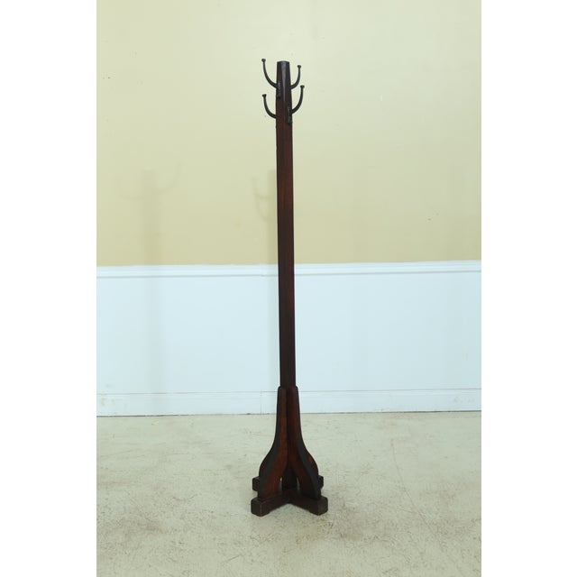 Vintage Mission Oak Gustav Stickley Style Coat Tree Chairish