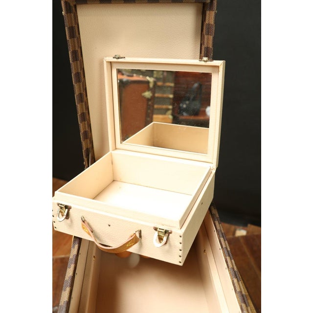 Damier Vanity Case from Louis Vuitton, 1950s For Sale - Image 6 of 13