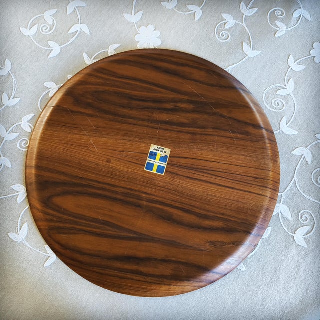 Teak Tray from Ary Nybro, Sweden, 1960s For Sale - Image 9 of 15