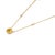 2.04ct Natural Lemon Topaz & Diamond Station Clover Pendant Necklace in 14k Gold For Sale - Image 4 of 12