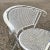 Mid 20th Century Vintage Wrought Iron Woodard Salterini Style Mid Century Outdoor Patio Chairs - A Pair For Sale - Image 5 of 11