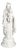 Virgin Mary with Jesus Sculpture in Biscuit Porcelain For Sale