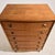 Brown Teak Dresser with Six Drawers, 1960s For Sale - Image 8 of 13