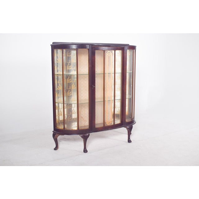 Portuguese Glass Front Display Cabinet, 1890s For Sale - Image 6 of 11