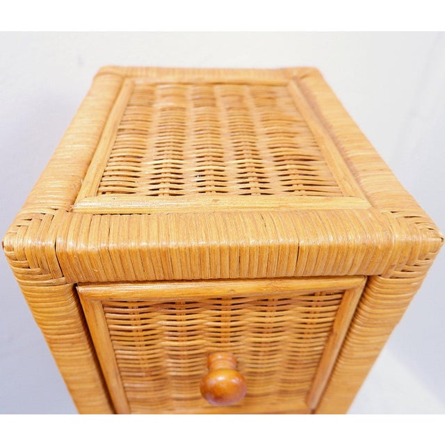 Small Vintage Chests of 5 Drawers, Set of 2 For Sale - Image 4 of 12