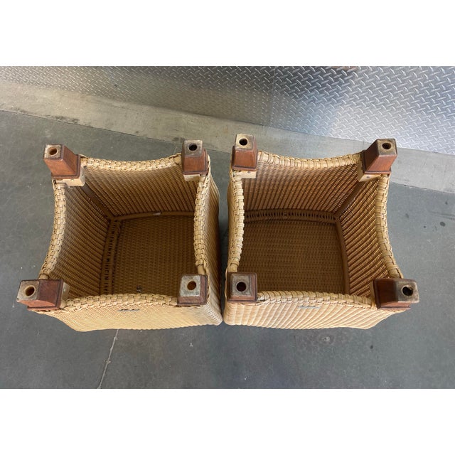 Brown Brown Jordan Fusion Side Tables, a Pair For Sale - Image 8 of 10