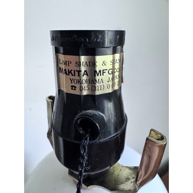 Mid 20th Century Mid Century Modern Blanc De Chine Asian Lamp For Sale - Image 11 of 11