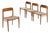 Model 75 Dining Chairs in Oak by Niels Otto Moller for J. L. Møllers, Denmark, 1954, Set of 4 For Sale