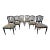 1920s Set of Six Vintage Hepplewhite Style Shield Back Dining/ Side Chairs For Sale