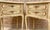 Two Drawers Painted in Light Beige Wood Kidney Nightstands, 1940s, Set of 2 For Sale - Image 10 of 18