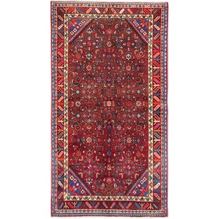 Vintage Persian Hamadan Rug – Size: 3' 4" X 6' 3" For Sale