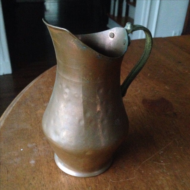 Vintage Copper Pitcher Chairish