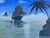 Vintage Mid-Century Japanese Scenic Silk Paintings in Steel Frames, Pair For Sale - Image 10 of 12