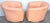 Pair of Diminutive 1970s Pink Silk Channel-Quilted Swivel Club Chairs For Sale - Image 11 of 15