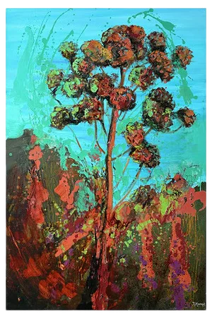 Cactus 16, Greek Contemporary Artwork by Peny Manavi, 2020