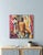 Stunning mid century oil painting on canvas. Painted by Blanch Fried in New York studio. Comes stretched on canvas wood...