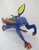 Large Alebrije Colorful Fox Mexican Folk Art Wood Carving Figurine Sculpture For Sale In Portland, OR - Image 6 of 15