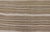 Doris Leslie Blau Taupe with Beige Vintage Striped Taupe And Beige Rug For Sale - Image 4 of 11