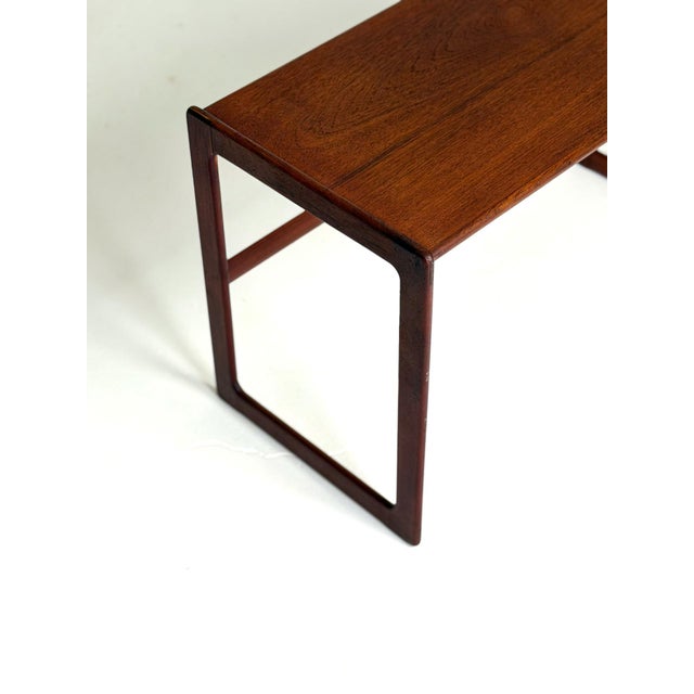 1960s Teak Side Table by Arne Hovmand Olsen for Mogens Kold, 1960s For Sale - Image 5 of 10