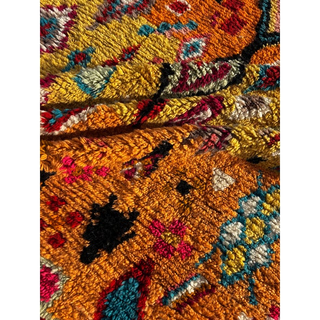 Textile Vintage Moroccan Berber Wool Rug, 1990 For Sale - Image 7 of 11