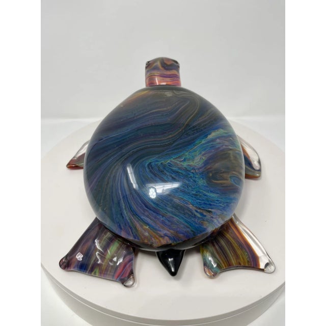 Stunning Murano Glass Turtles by Glass Master Oscar Zanetti Description: Add a touch of elegance to your home decor with...