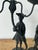 Metal Vintage Boho Forged Iron Candelabras - Set of 2 For Sale - Image 7 of 12