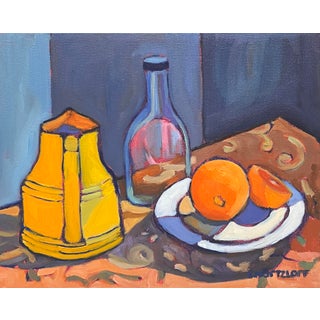 "Before Sunrise" - Original Still Life Oil Painting by Catherine J. Martzloff For Sale