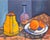 "Before Sunrise" - Original Still Life Oil Painting by Catherine J. Martzloff For Sale