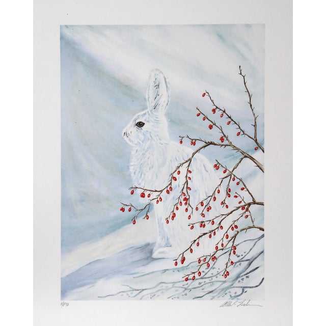 Modern Allen Friedman, Bunny, Lithograph For Sale - Image 3 of 3