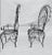 Wrought Iron Peacock Chairs After Salterini With Custom Outdoor Cushions , a Pair, Attributed For Sale - Image 6 of 6
