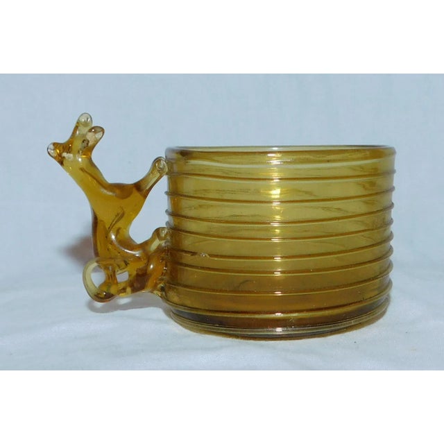 Late 19th Century Antique Glass Child's Mug For Sale In Philadelphia - Image 6 of 6