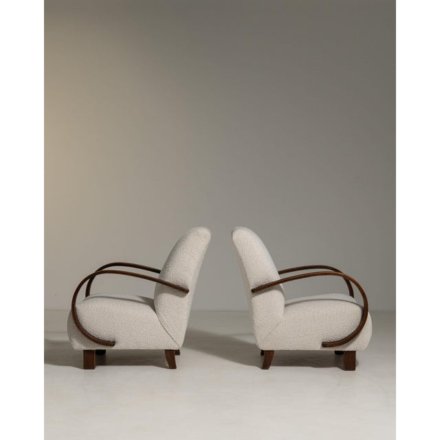 19th Century 19th Century France Cream Wood Armchair For Sale - Image 5 of 11