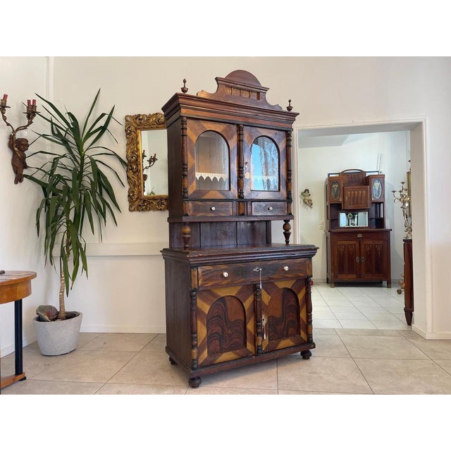 Wilhelminian Style Kitchen Buffet Cabinet For Sale - Image 14 of 14