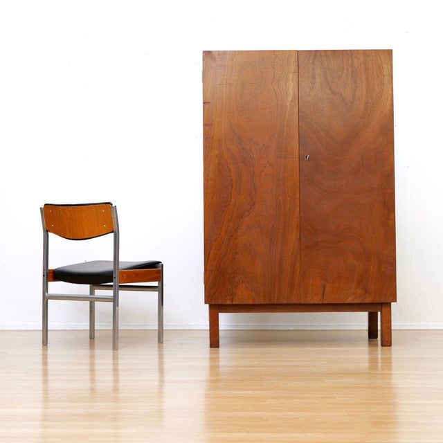 Large 1950s Vintage Draftsmans Storage Cupboard For Sale - Image 9 of 10