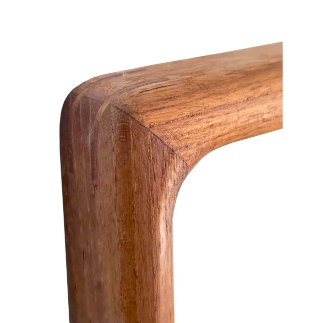 1960s 1970s Danish Teak Wood Art Frame For Sale - Image 5 of 10