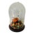 Vintage Halloween Miniature Installation in Glass Dome by Artist Helen Balerio For Sale