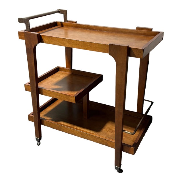 Holly and Martin Zhori Mid Century Modern Bar Cart Modern Tea Set For Sale