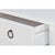 Cottage White Media Buffet in Solid Pine with Ring Pulls For Sale - Image 4 of 8