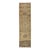 Antique Heriz Serapi Wool Runner – Neutral Geometric Hallway Gallery Runner 3x11 For Sale