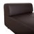 Brown Freistil 185 Leather Armchairs in Brown Mocha by Rolf Benz, Set of 3 For Sale - Image 8 of 17