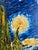 Post Impressionist Late 20th Century Oil on Canvas After Van Gogh “The Starry Night” For Sale - Image 3 of 16