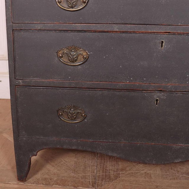 Wood Small 19th Century English Secretaire, 1820 For Sale - Image 7 of 11
