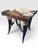 Early 20th Century Rare Vintage Southwest Style Sculptural Texas Longhorn & Cowhide 5-Piece Living Room Suite. For Sale - Image 5 of 12