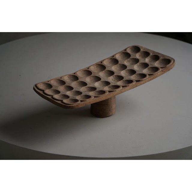 African Traditional Game Board Sculptural Object, 1920s For Sale - Image 6 of 8