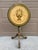 1920s Regency Green and Gold Painted Flip-Top Side Table With Lyre Motif For Sale - Image 9 of 11