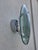 Metal Concave Oval Wall Lights in Green Crystal from Cristal Art Torino, 1960s, Set of 2 For Sale - Image 7 of 14