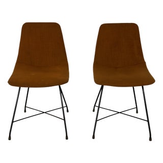 Vintage Chairs by Augusto Bozzi for Saporiti Italia, 1950s, Set of 2 For Sale